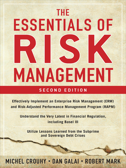 Cover image for The Essentials of Risk Management